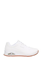 Skechers White Work Relaxed Fit: Uno Slip Resistant Mens Trainers - Image 1 of 2