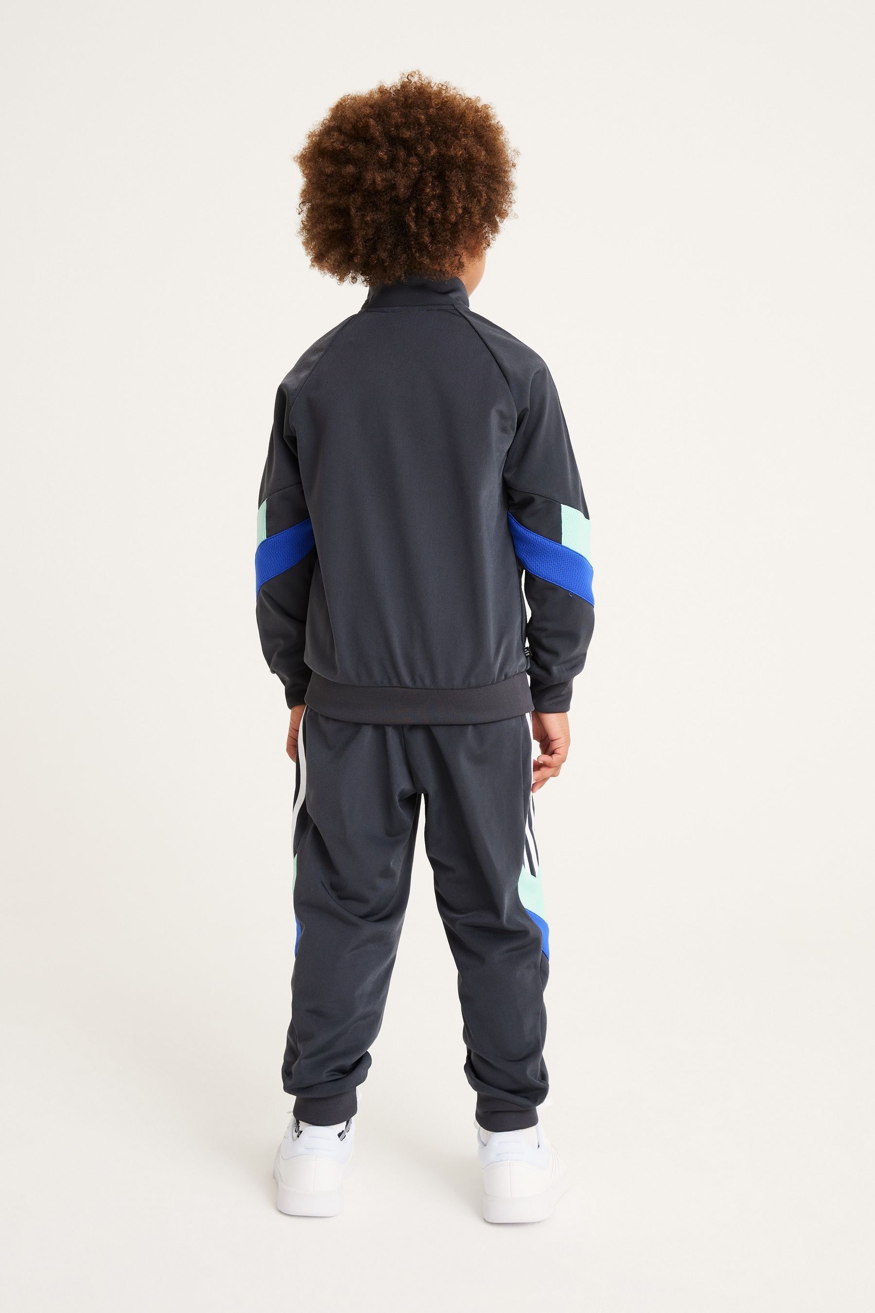 Grey adidas originals tracksuit outlet