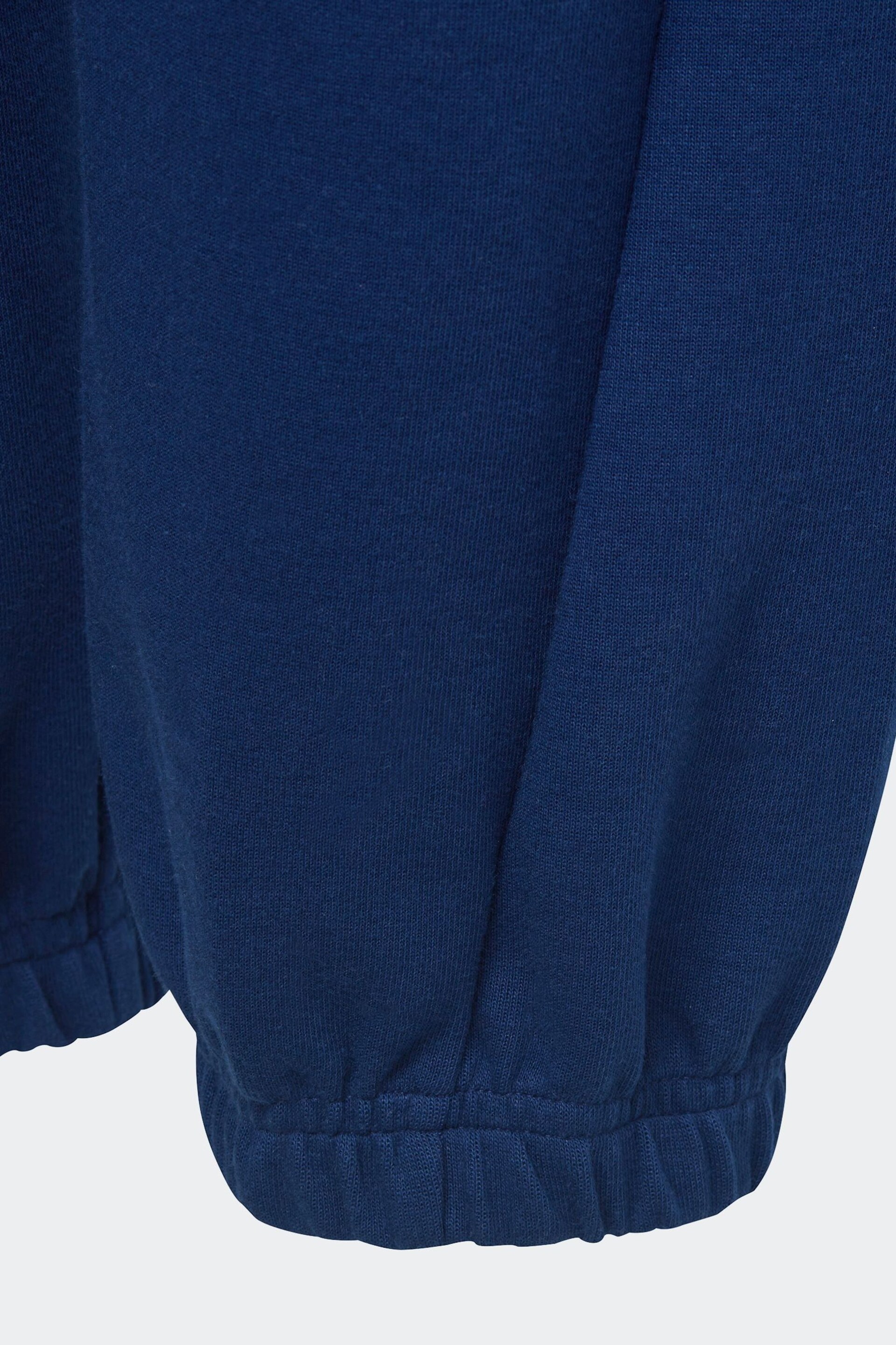 adidas Blue Junior Future Icons Logo Tracksuit Bottoms - Image 5 of 6