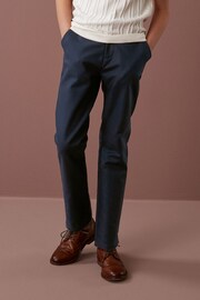 Navy Blue Premium Chino Trousers (3-16yrs) - Image 1 of 5