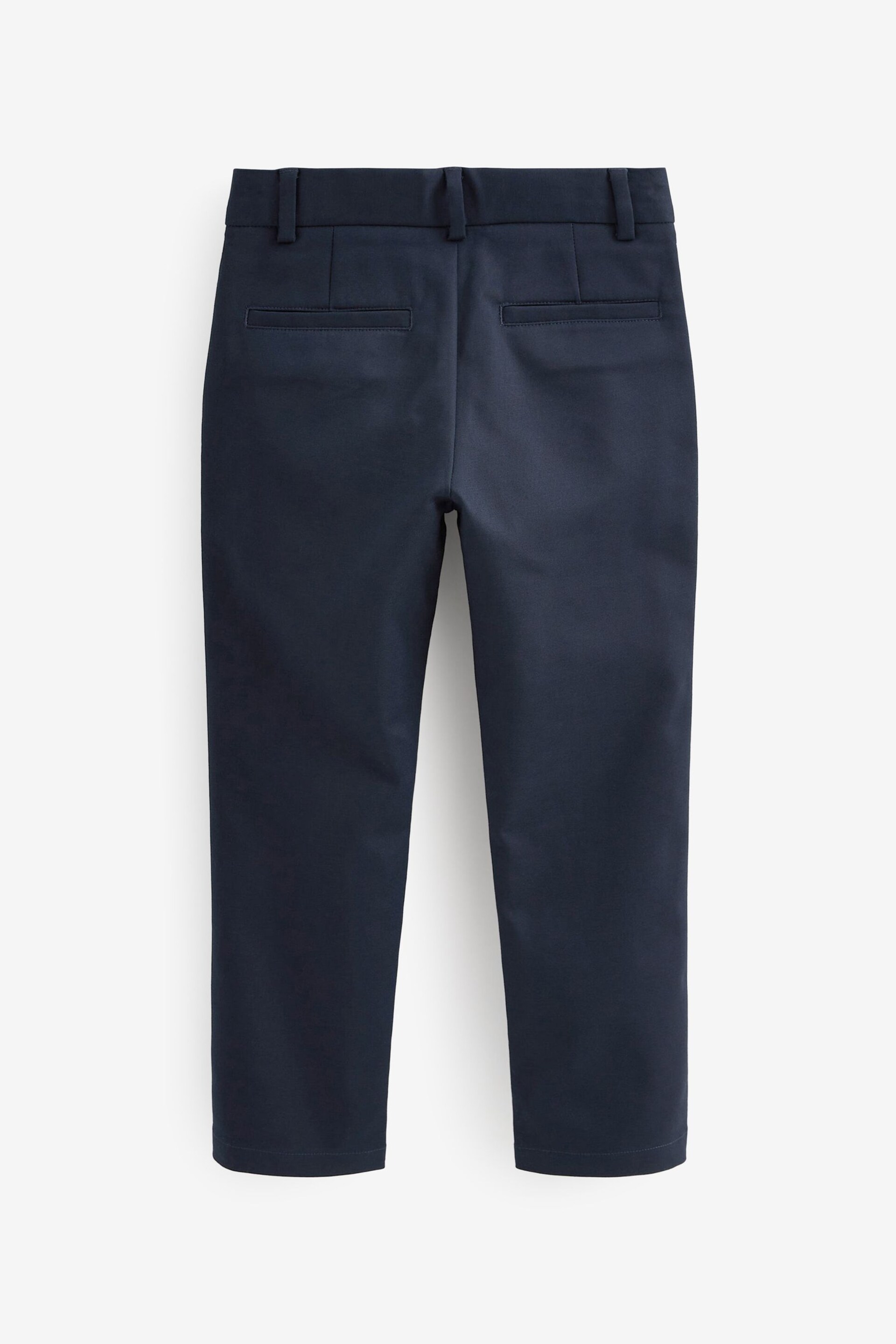 Navy Blue Premium Chino Trousers (3-16yrs) - Image 5 of 5