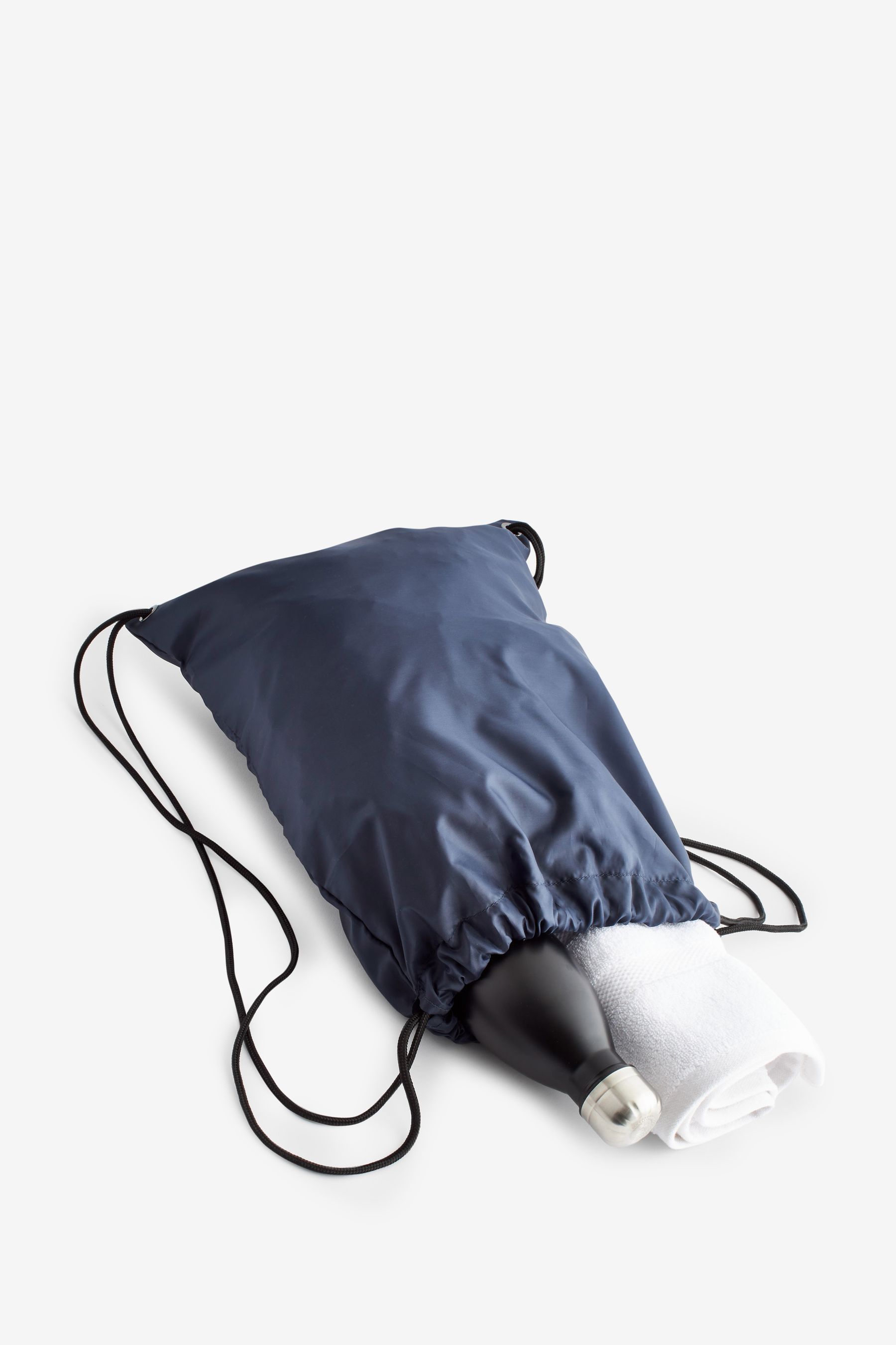 Buy Navy Blue Drawstring Gym Bag from the Next UK online shop