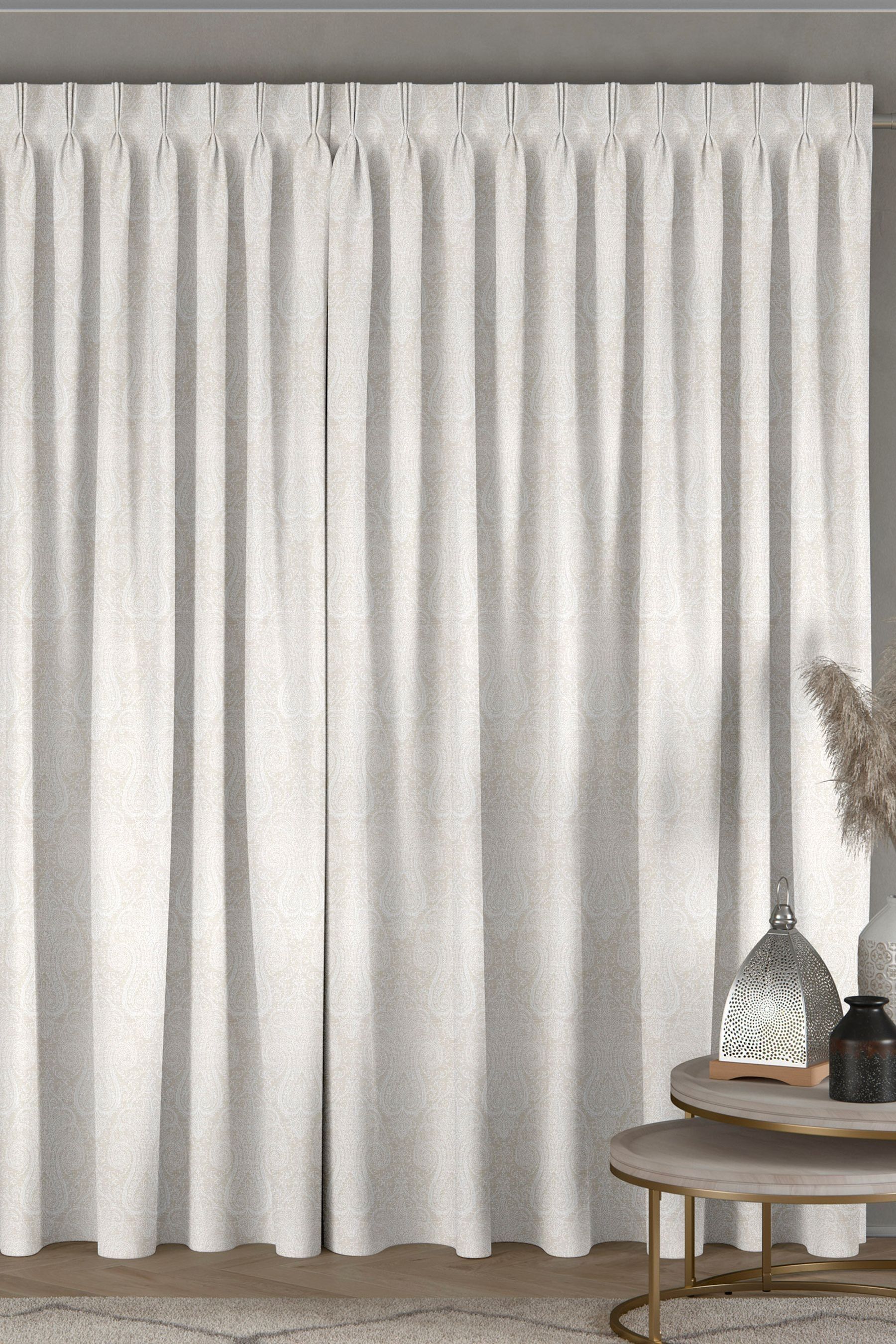 Stone Natural Fendi Made To Measure Curtains