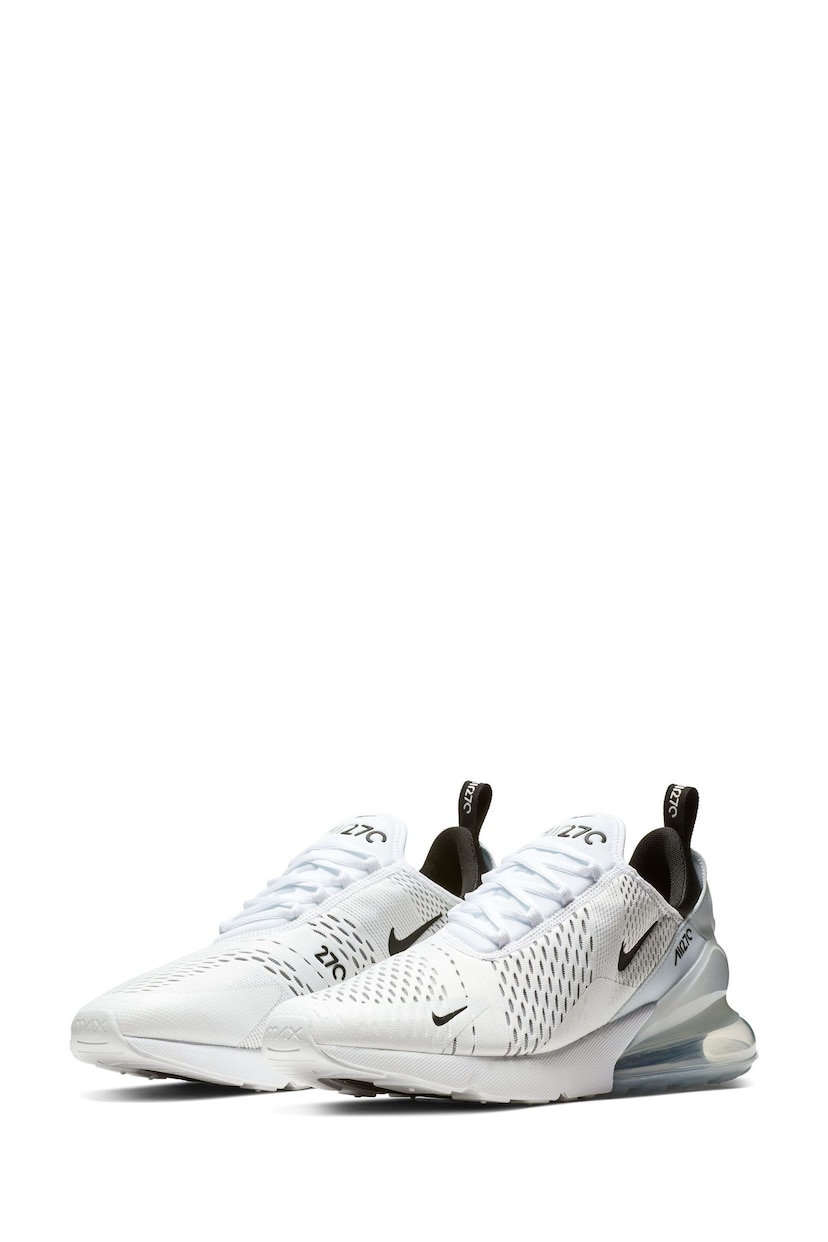 Nike White Air Max 270 Trainers - Image 4 of 9