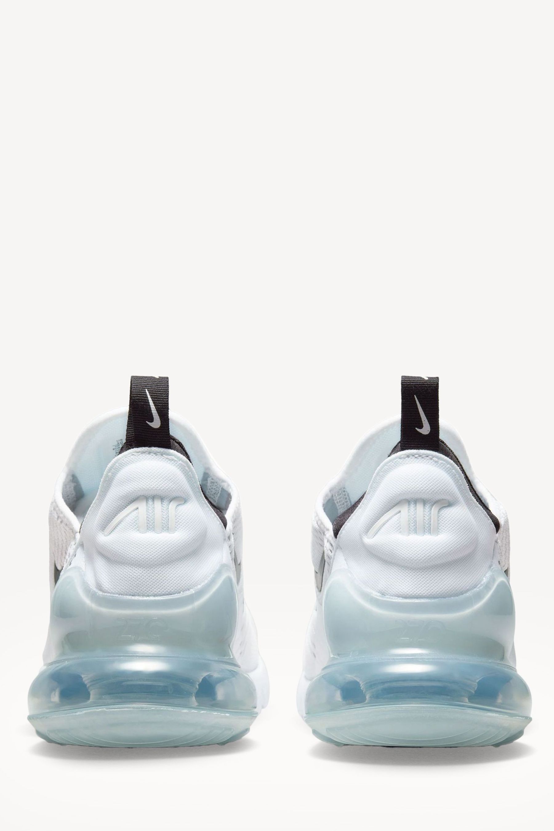 Buy Nike White Air Max 270 Trainers from Next Luxembourg