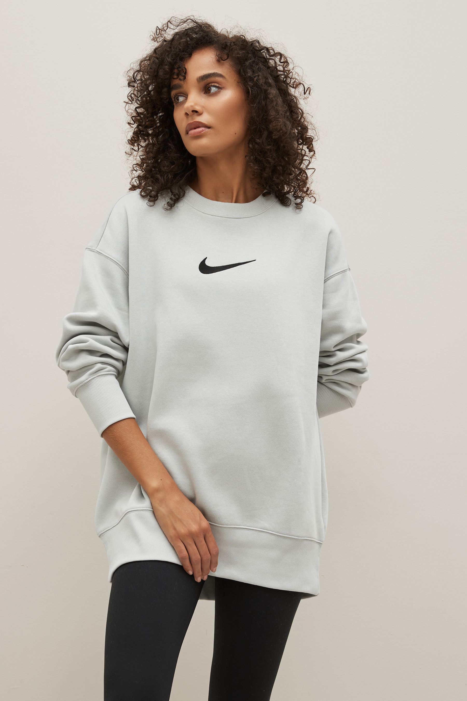 Nike swoosh crew sweatshirt ladies top