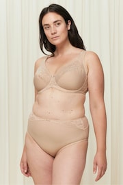 Triumph® Modern Lace Cotton Wired Bra - Image 4 of 7