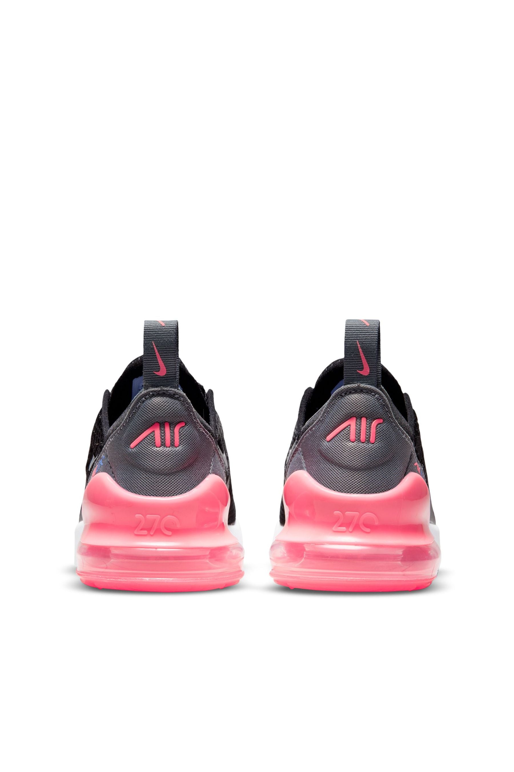 Buy Nike Black Pink Air Max 270 Junior Trainers from Next Luxembourg