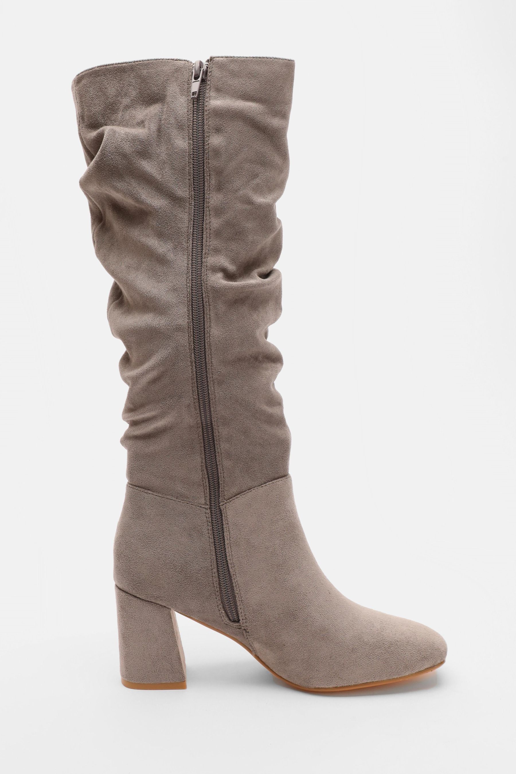 Quiz block heel ankle boots clearance