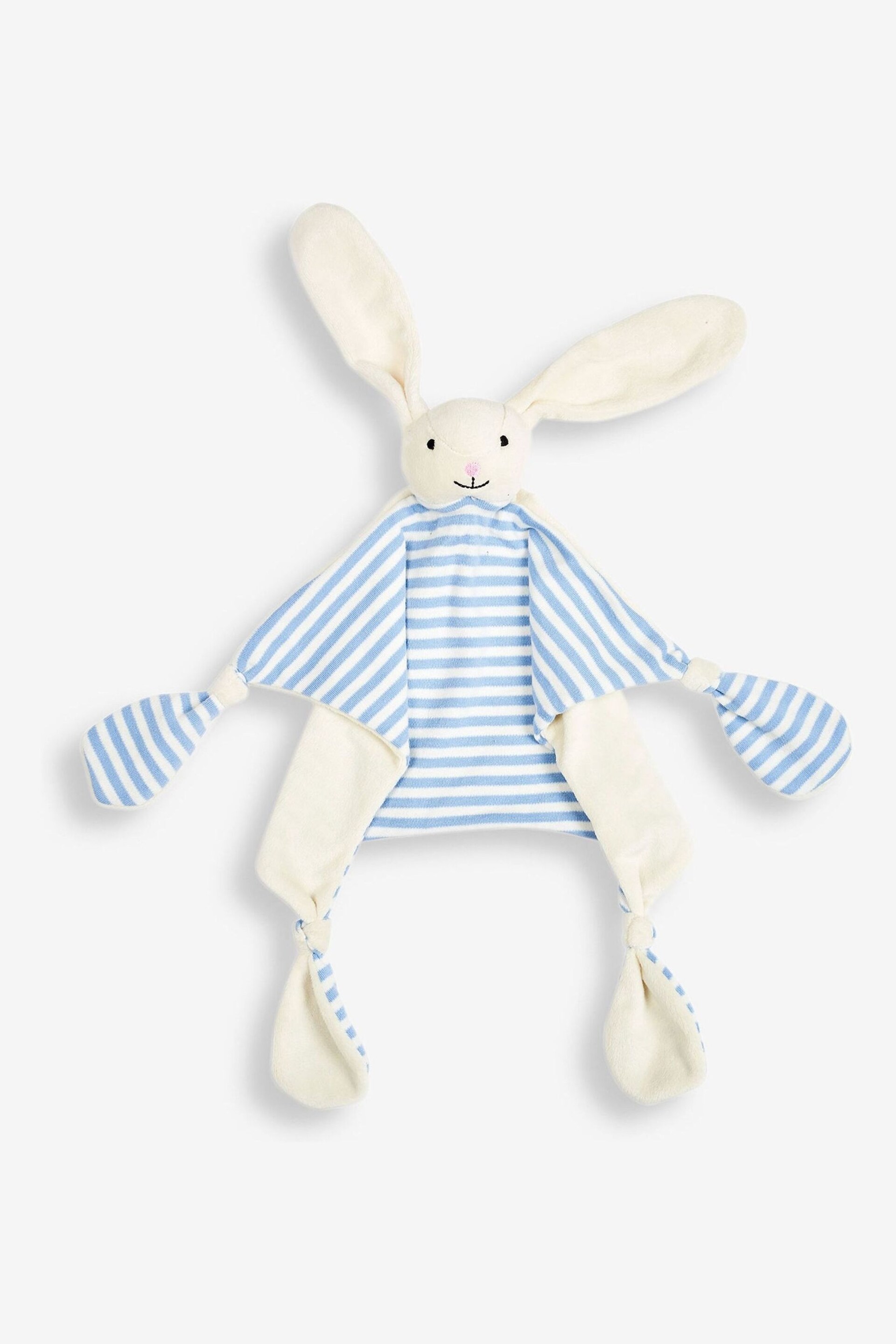 JoJo Maman Bébé Blue Rabbit Comforter - Image 1 of 2