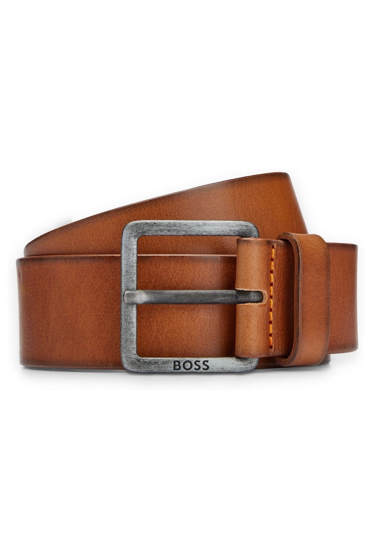 BOSS Brown Jeeko Belt - Image 1 of 5