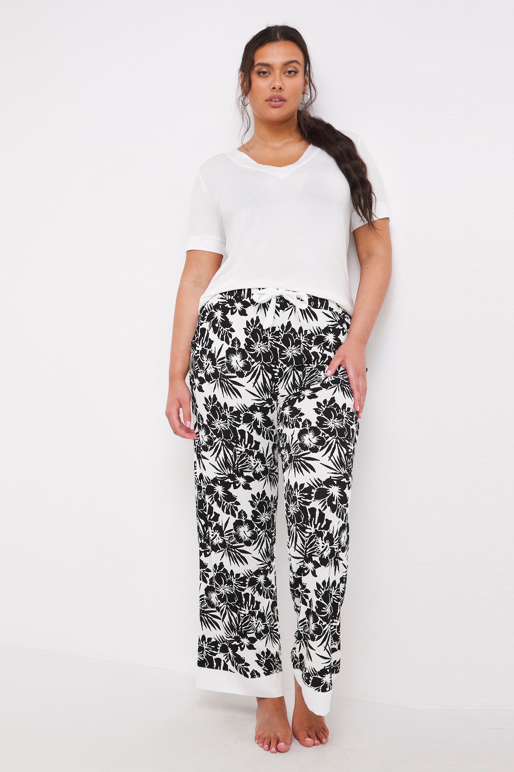Buy Figleaves Camelia Short Sleeve Black Pyjama Set from Next Luxembourg