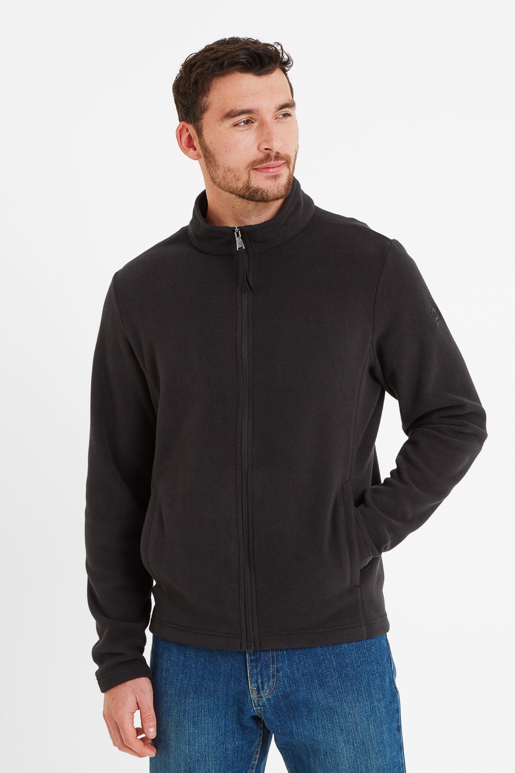 Buy Tog 24 Black Revive Fleece Jacket from Next USA
