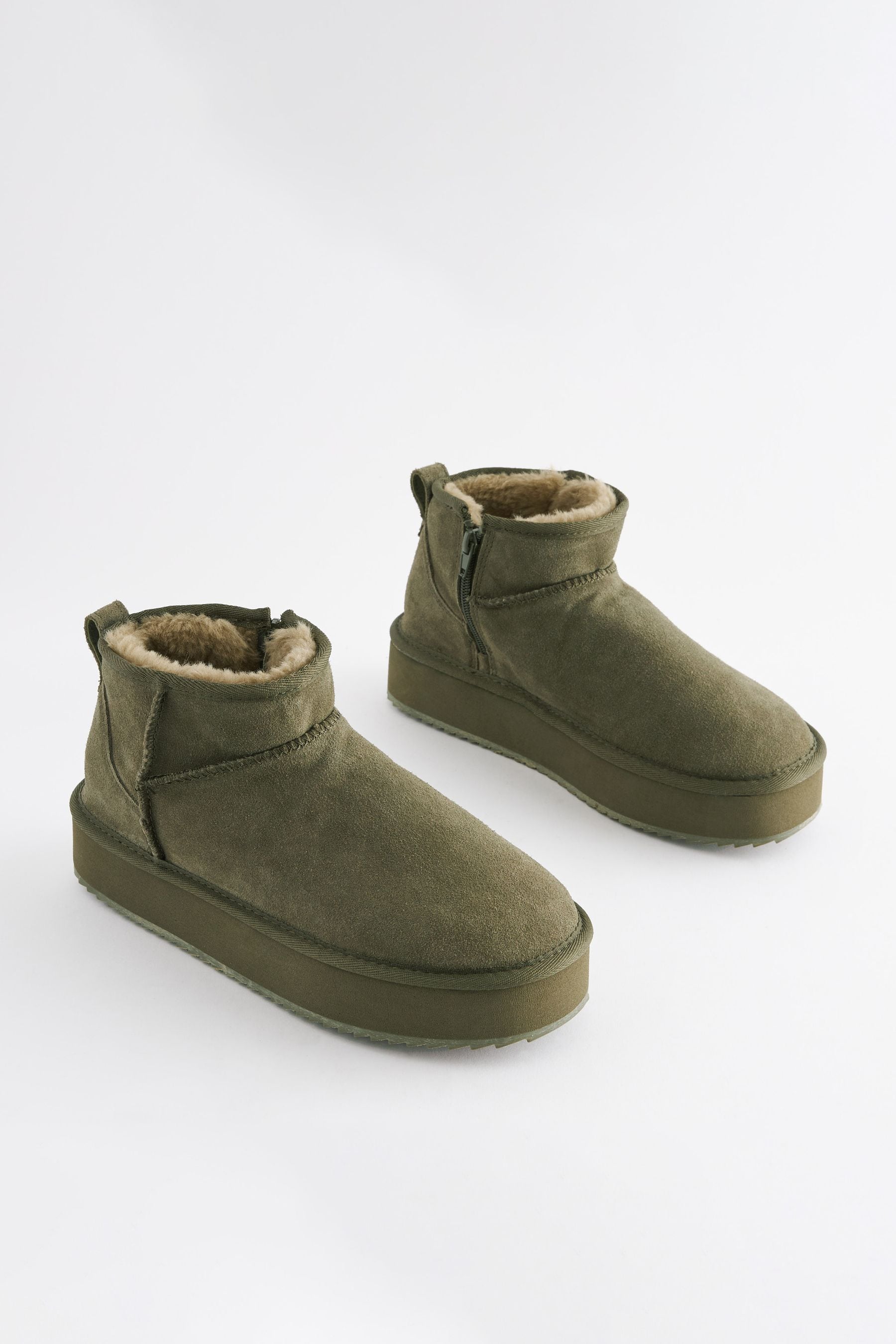 Next fur lined boots on sale