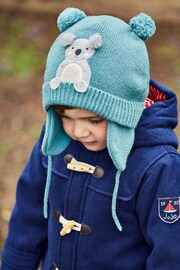 JoJo Maman Bébé Teal Koala Hat - Image 1 of 3