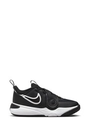 Nike Black Junior Team Hustle D 11 Basketball Trainers - Image 1 of 11