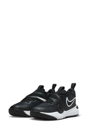 Nike Black Junior Team Hustle D 11 Basketball Trainers - Image 2 of 11