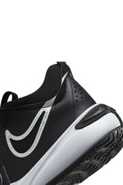 Nike Black Junior Team Hustle D 11 Basketball Trainers - Image 9 of 11