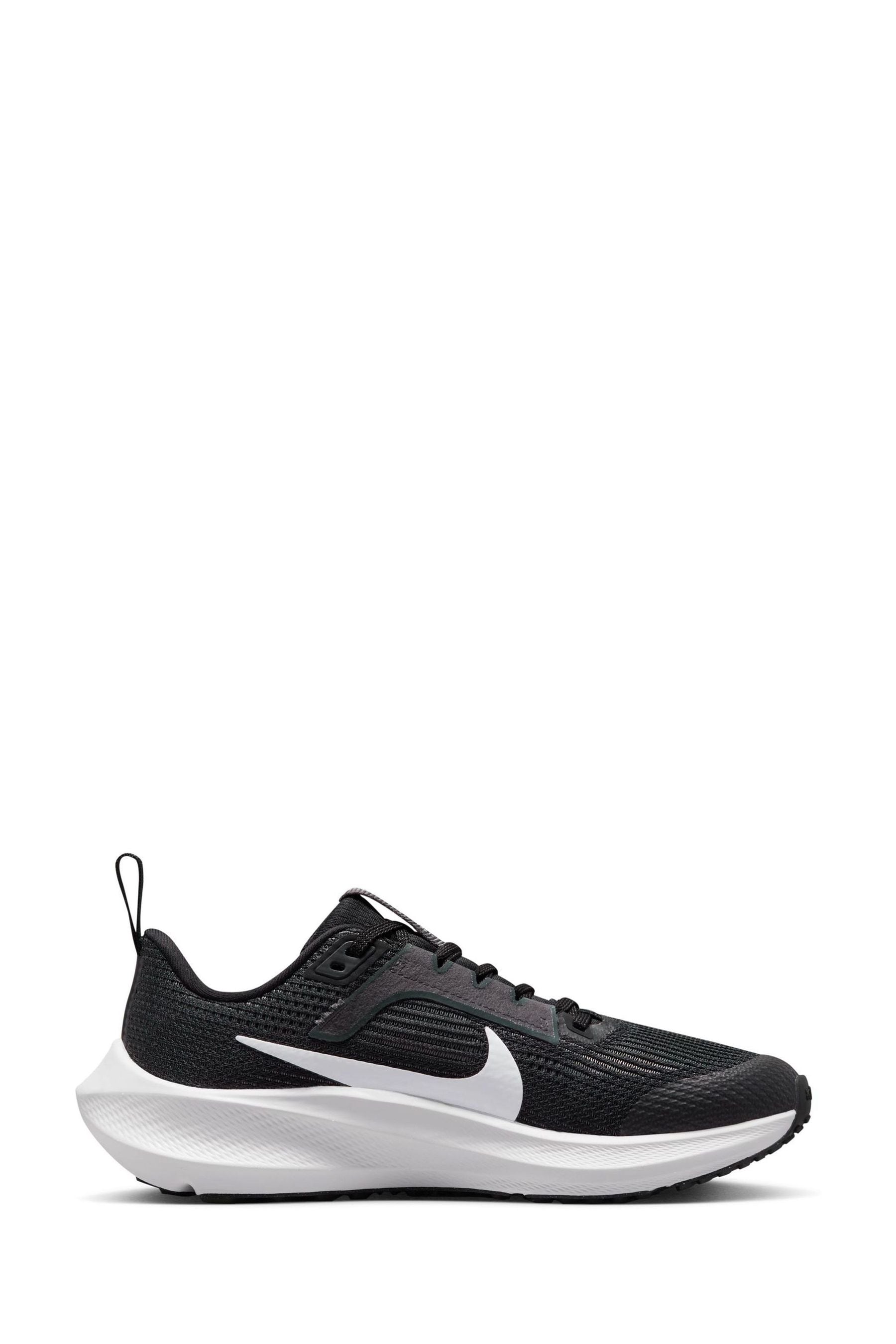 Buy Nike Black Air Zoom Pegasus 40 Youth Running Trainers from Next Luxembourg