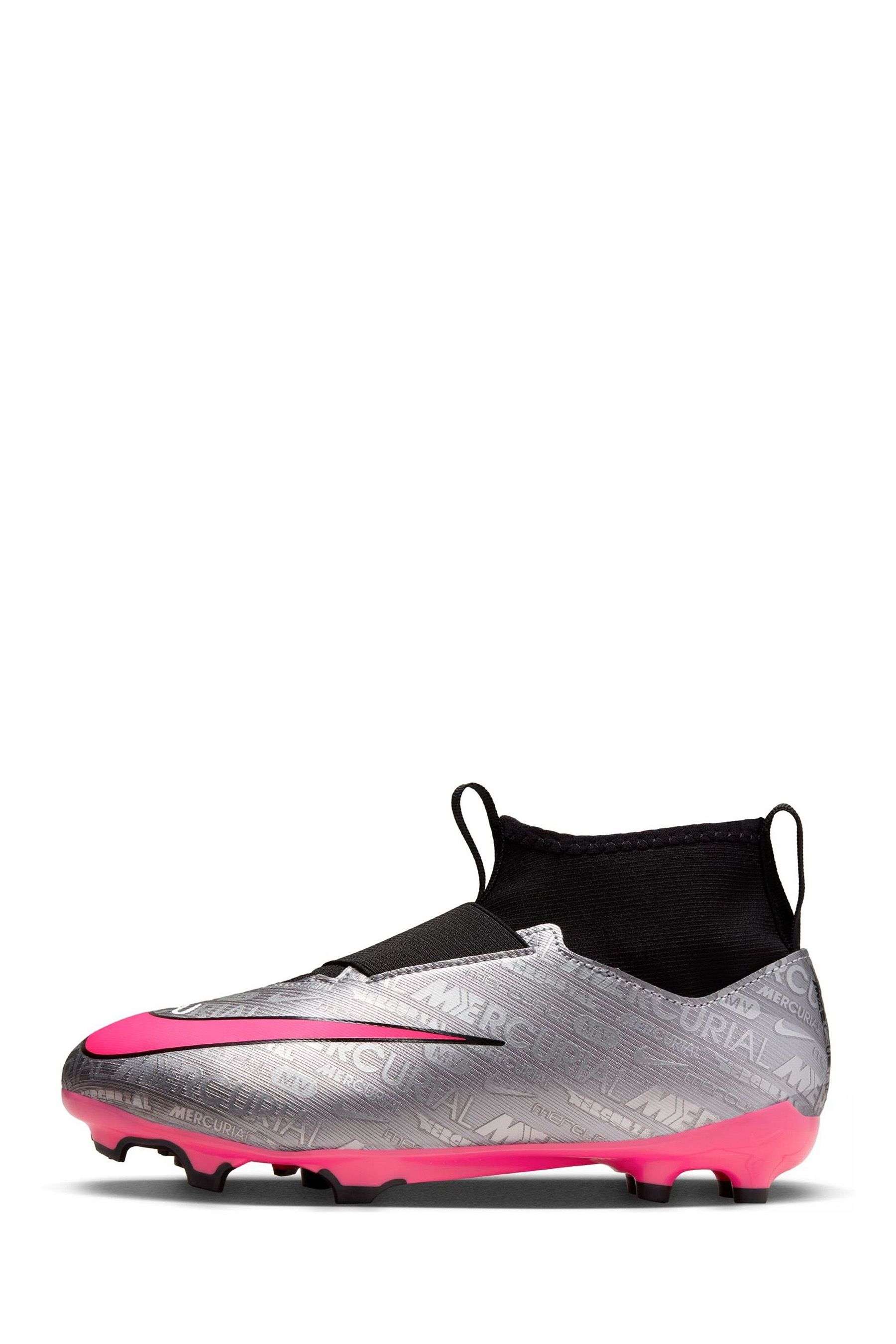 Buy Nike Black Jr. Zoom Mercurial Superfly 9 Academy Firm Ground Soccer Cleats from Next Ireland