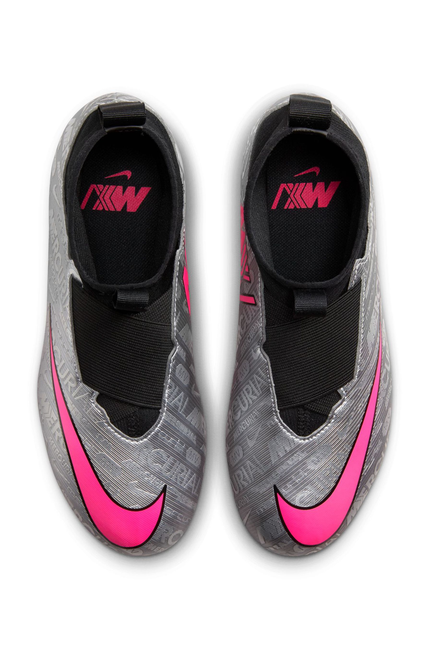 Buy Nike Black Jr. Zoom Mercurial Superfly 9 Academy Firm Ground Soccer Cleats from Next Ireland