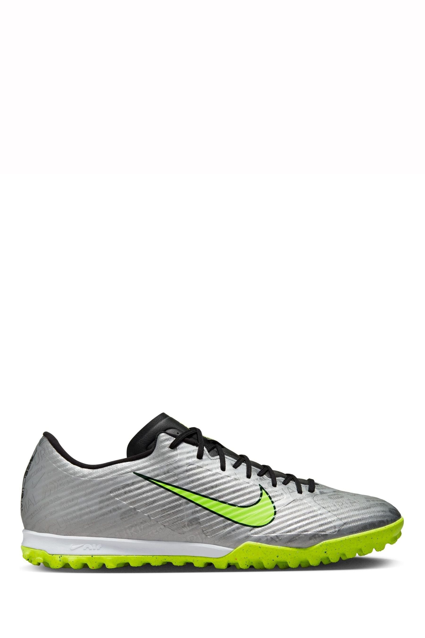 Buy Nike Black Zoom Mercurial Vapor 15 Academy Turf Ground Football Boots from Next Luxembourg