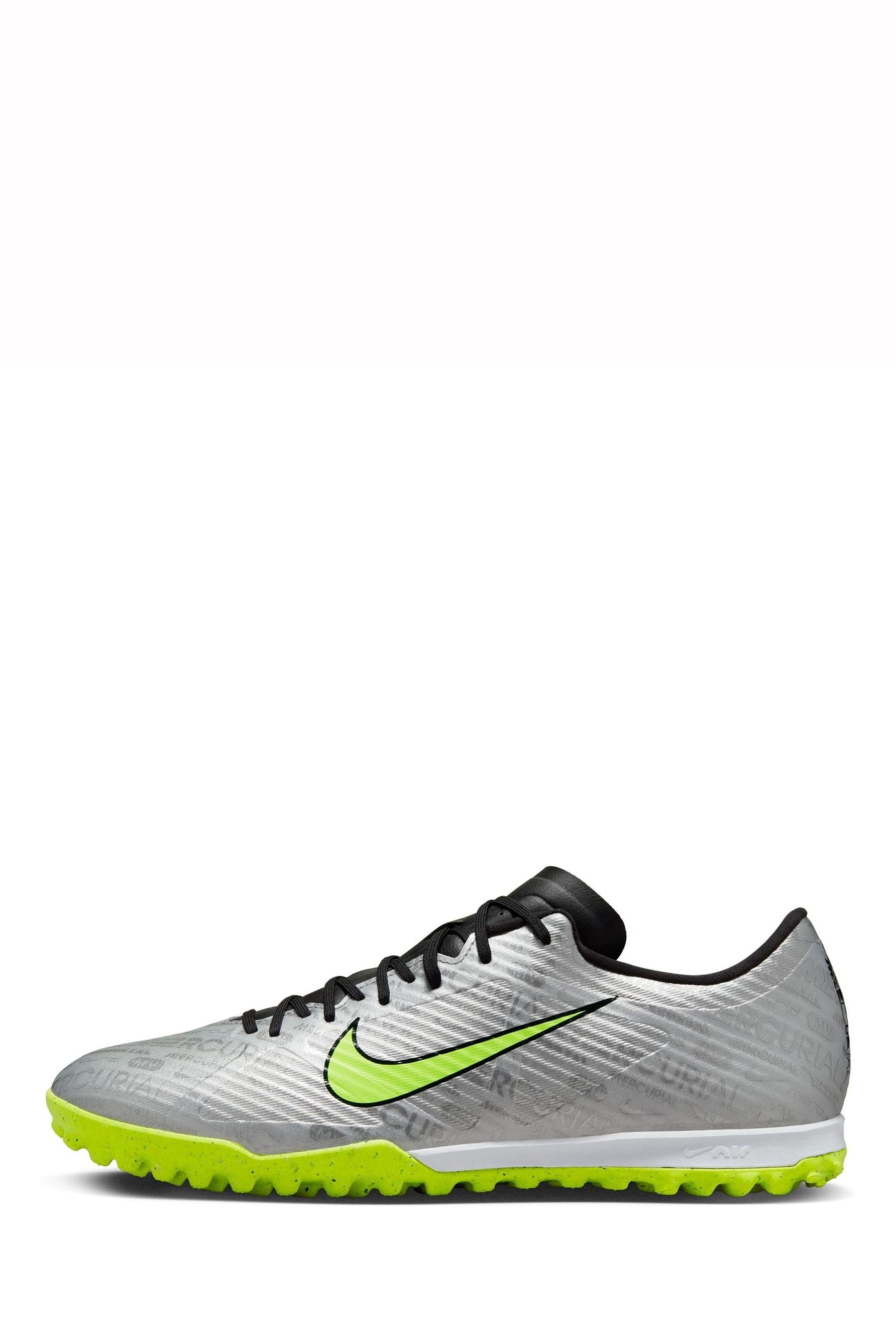 Buy Nike Black Zoom Mercurial Vapor 15 Academy Turf Ground Football Boots from Next Luxembourg