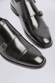 MOSS Black John Alderney Shoes - Image 3 of 3