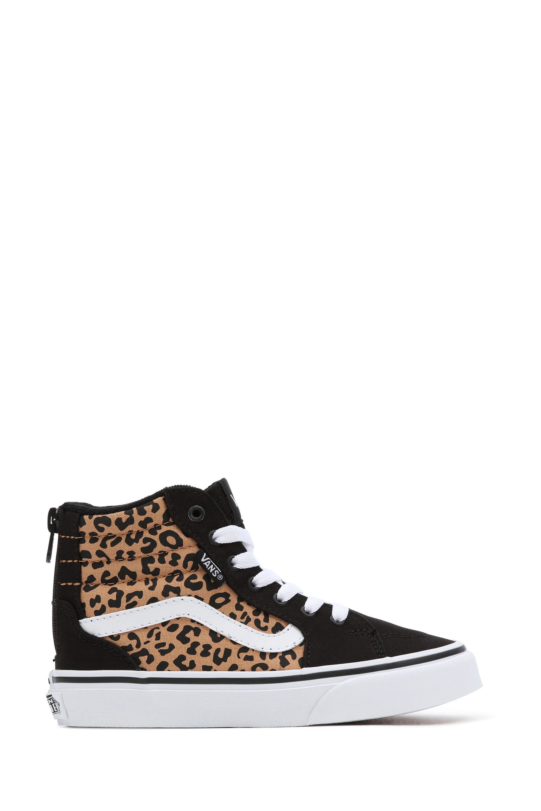 Buy Vans Leopard Filmor Hi Trainers from Next Luxembourg