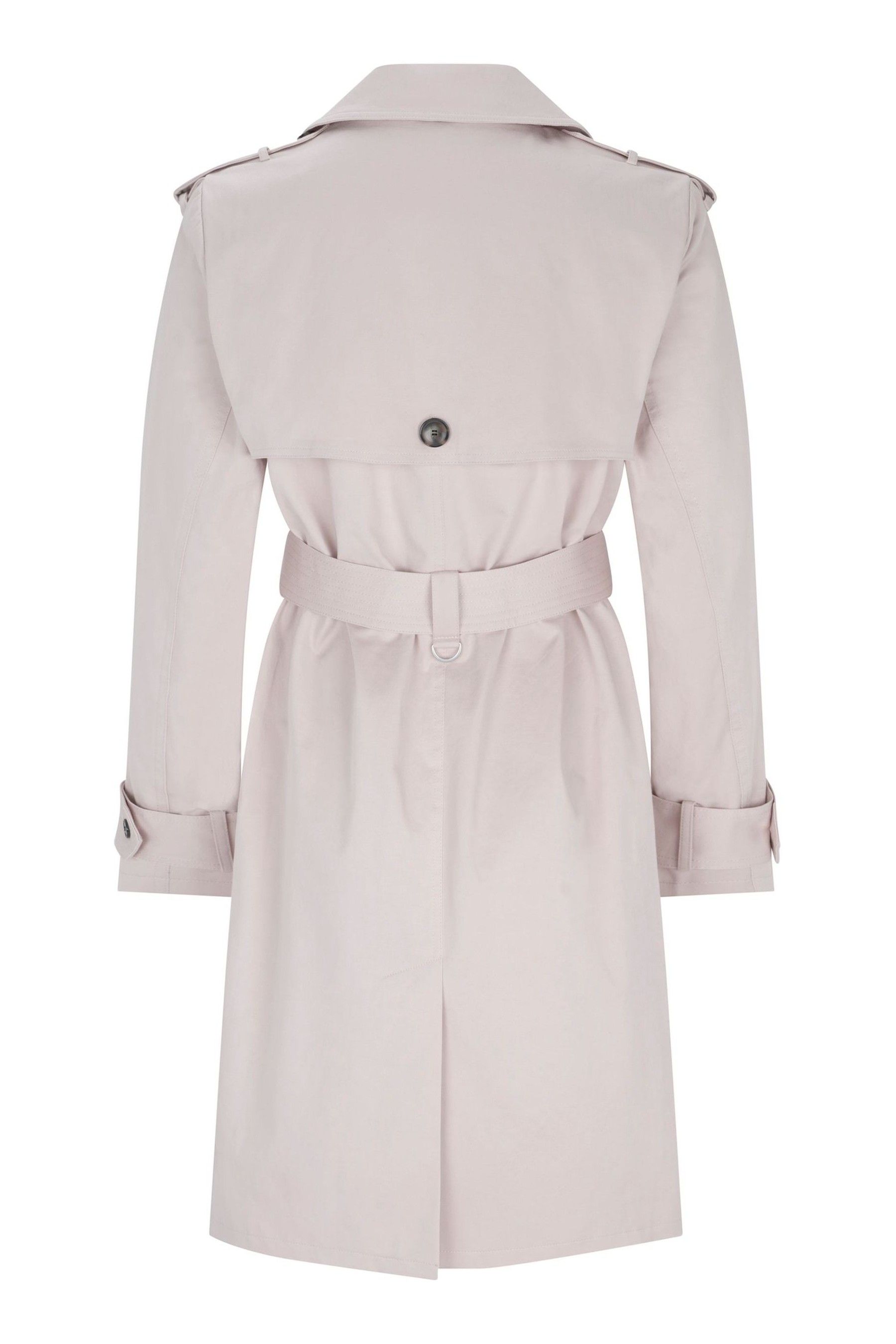 Buy Mint Velvet Pink Button Detail Trench Coat from Next Germany