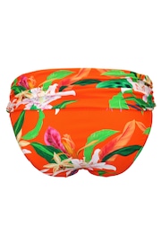 Pour Moi Orange Multi Free Spirit Foldover Bikini Briefs - Image 5 of 5