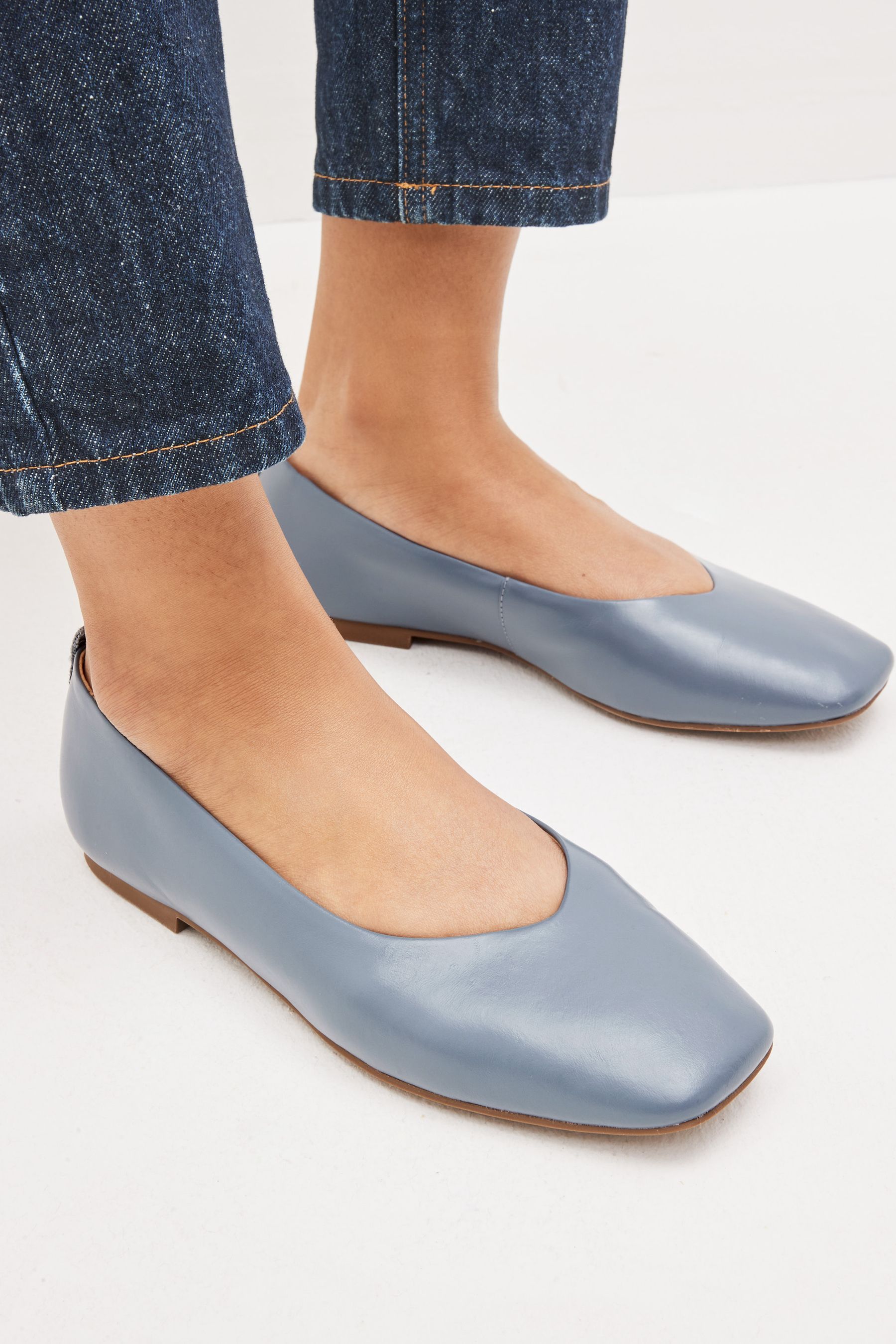 High cut ballerina shoes discount
