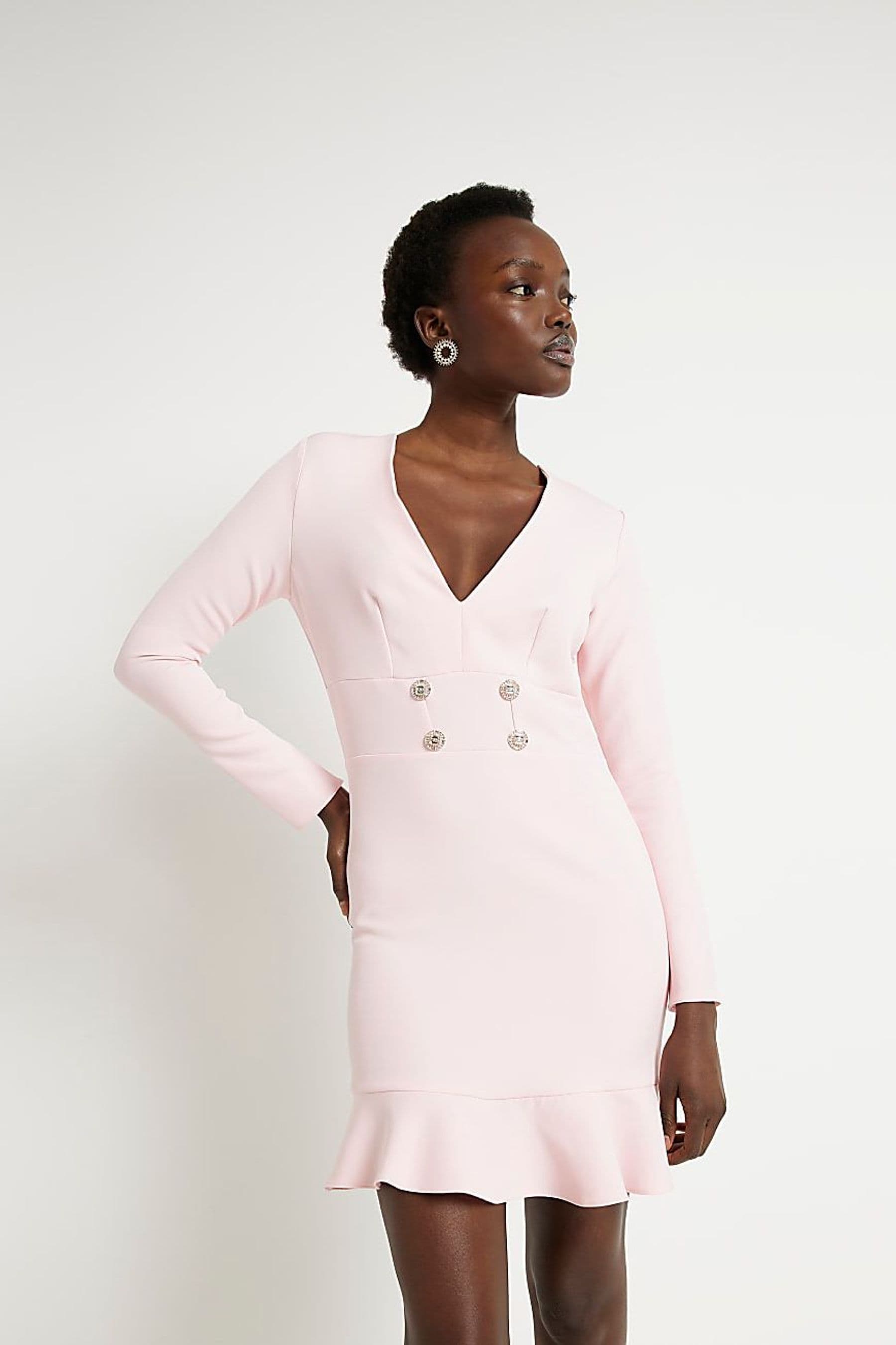 Buy River Island Pink Blazer Dress from the Next UK online shop