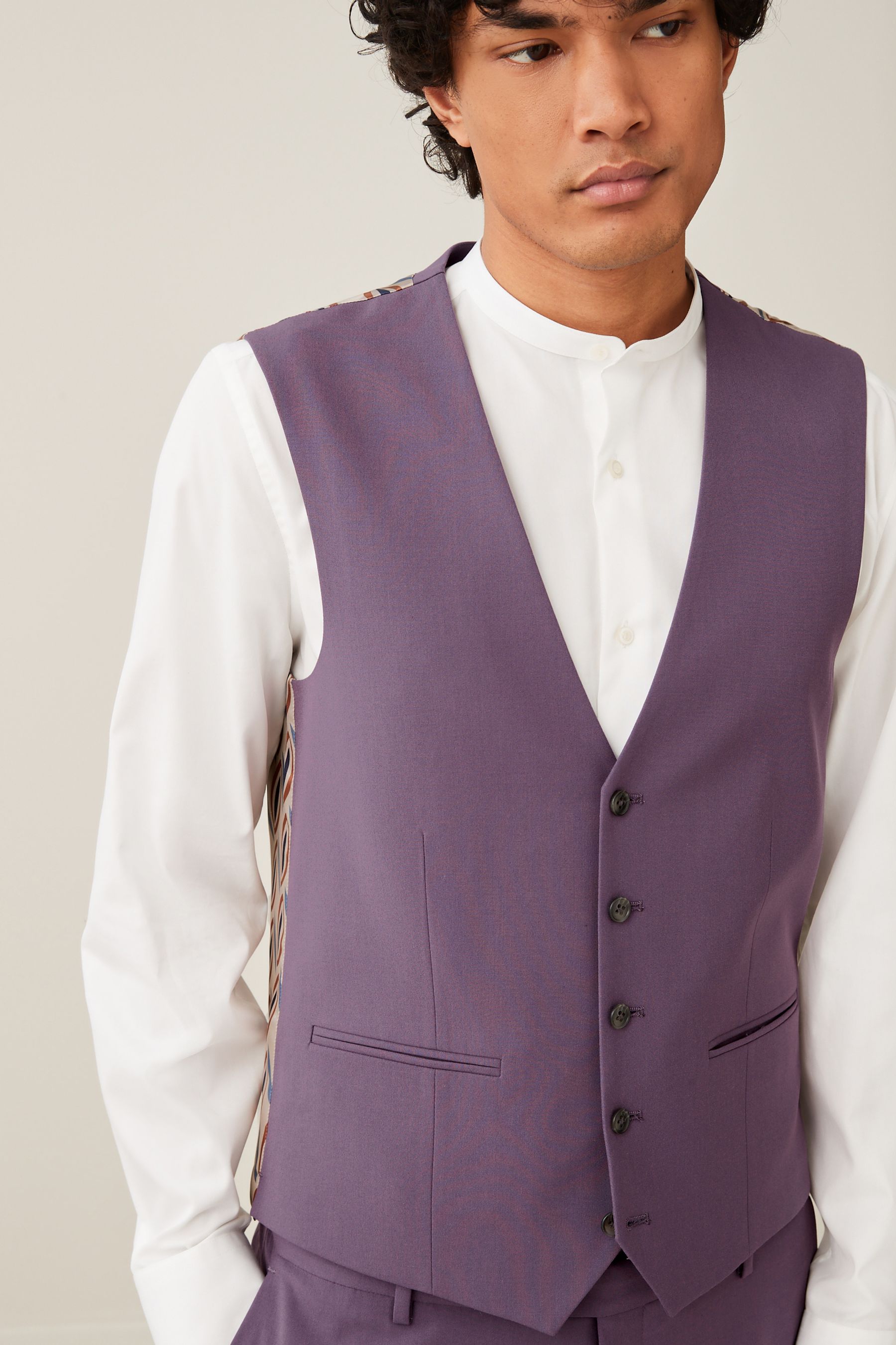 Lilac waistcoat hot sale
