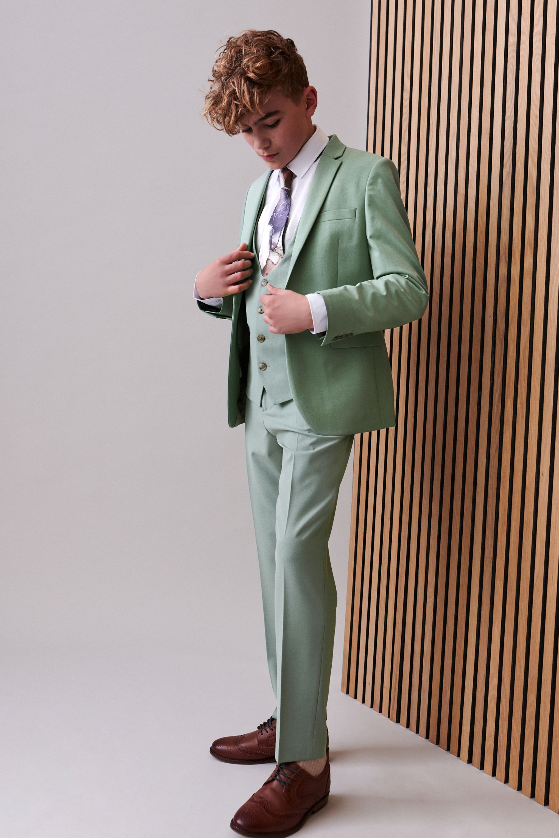 Buy Green Suit Jacket 12mths 16yrs from Next Mexico