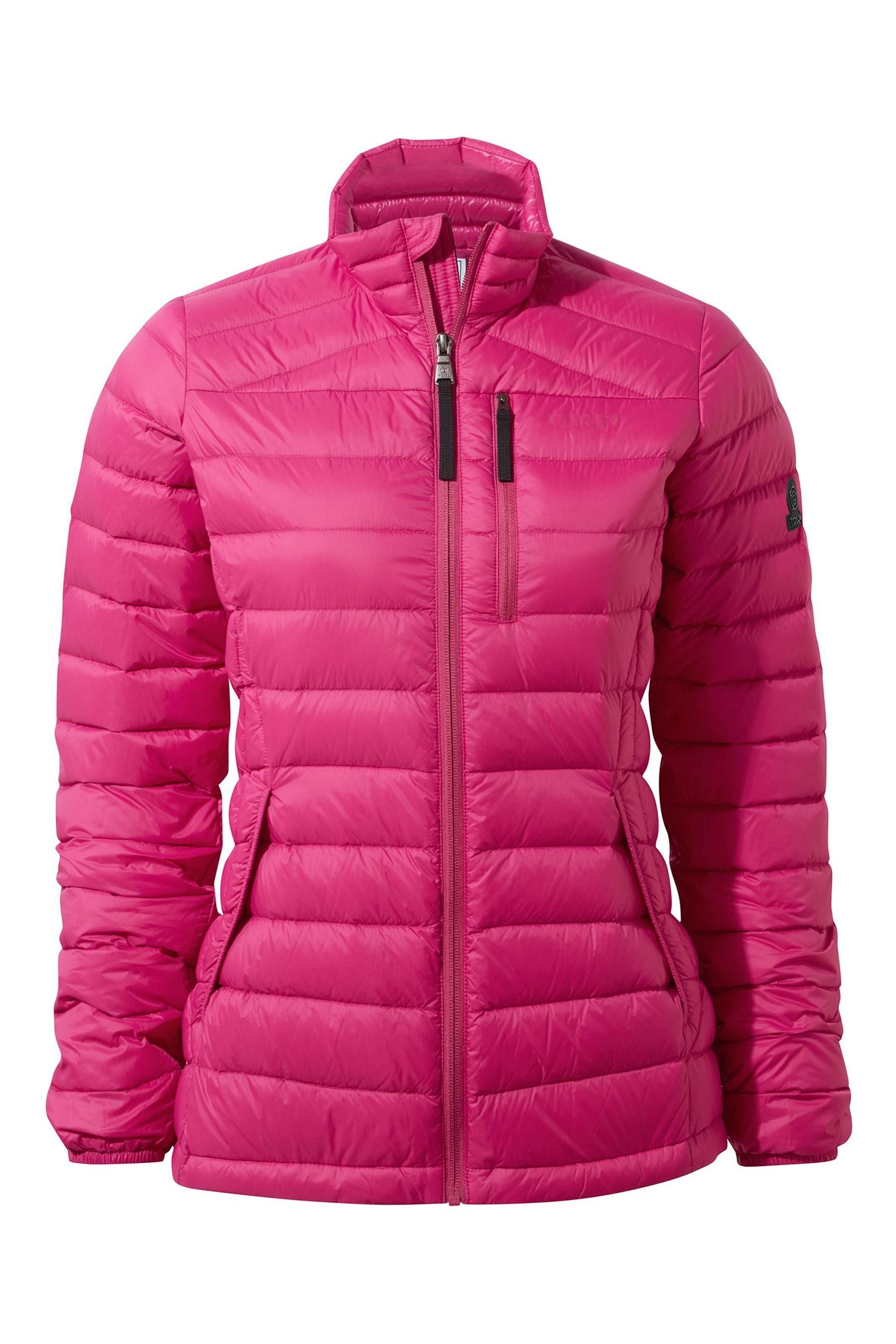 Buy Tog 24 Pink Drax Funnel Down Jacket from Next Australia