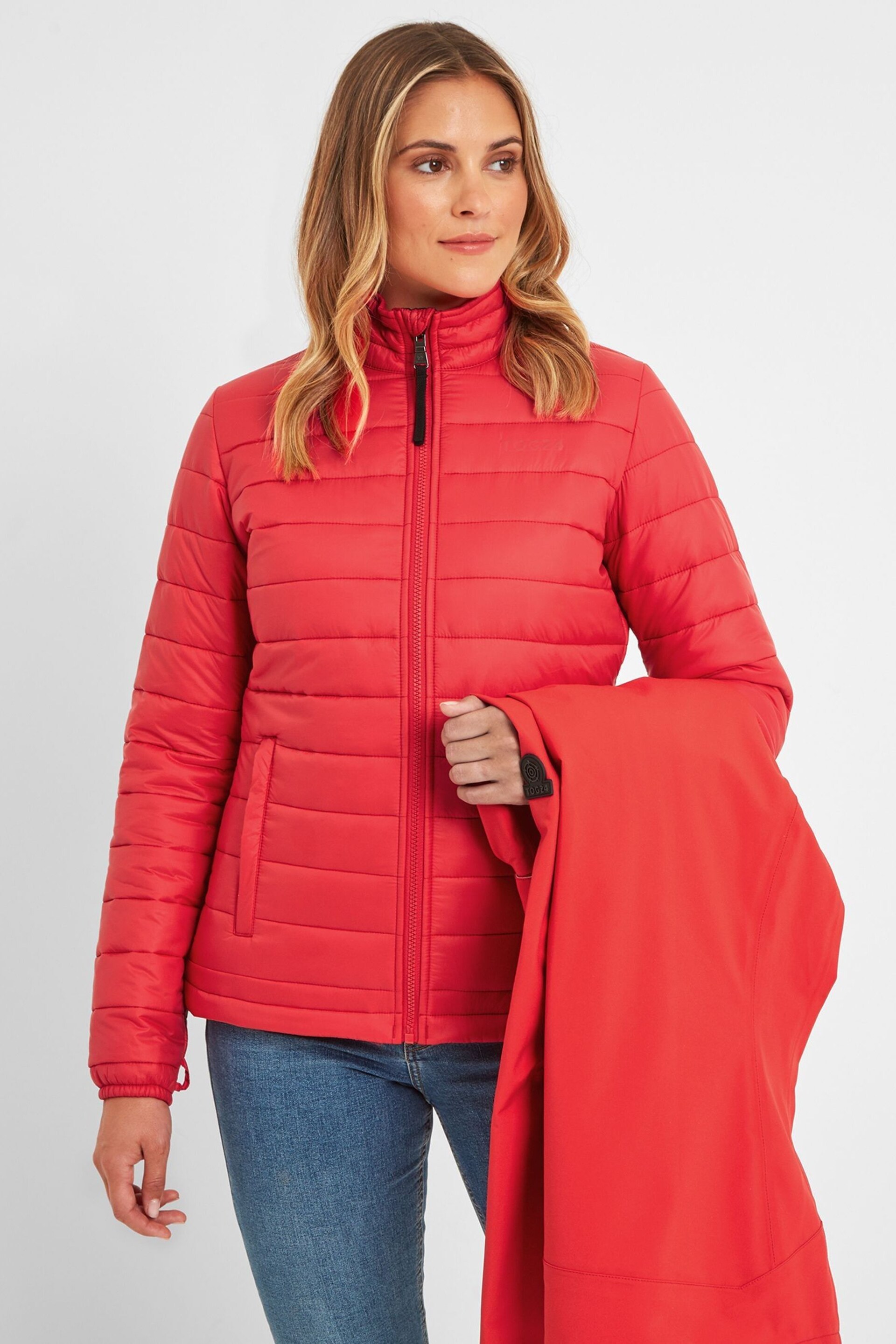 Tog 24 Red Beverley 3-1 Waterproof Jacket - Image 8 of 10