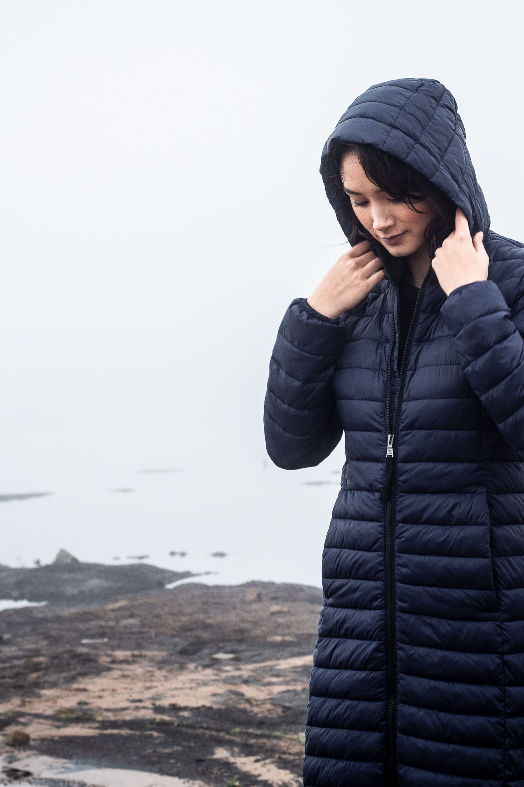 Buy Tog 24 Blue Oldstead Long Padded Coat from Next Luxembourg