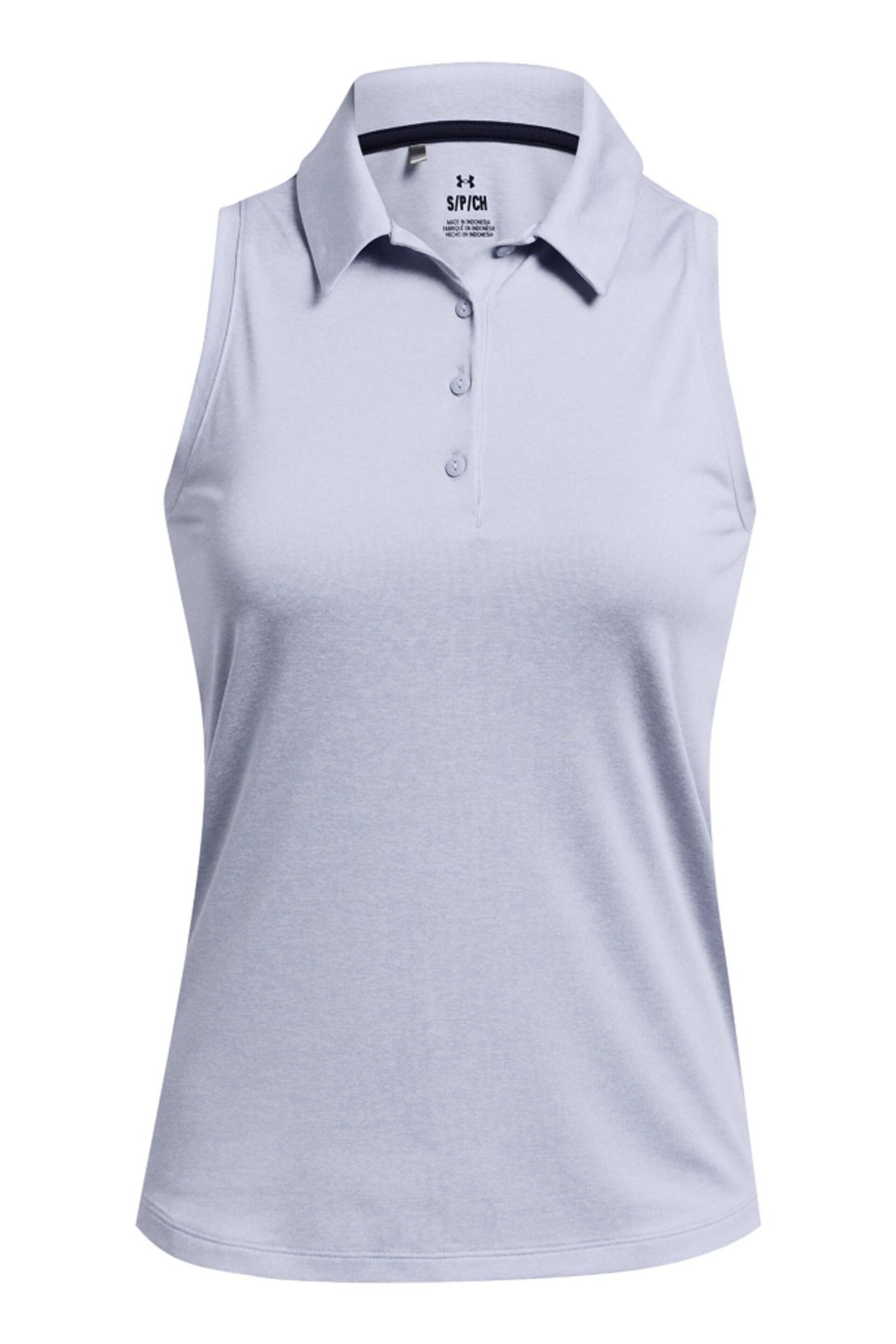 Under Armour Blue Play Off Polo Shirt - Image 3 of 4