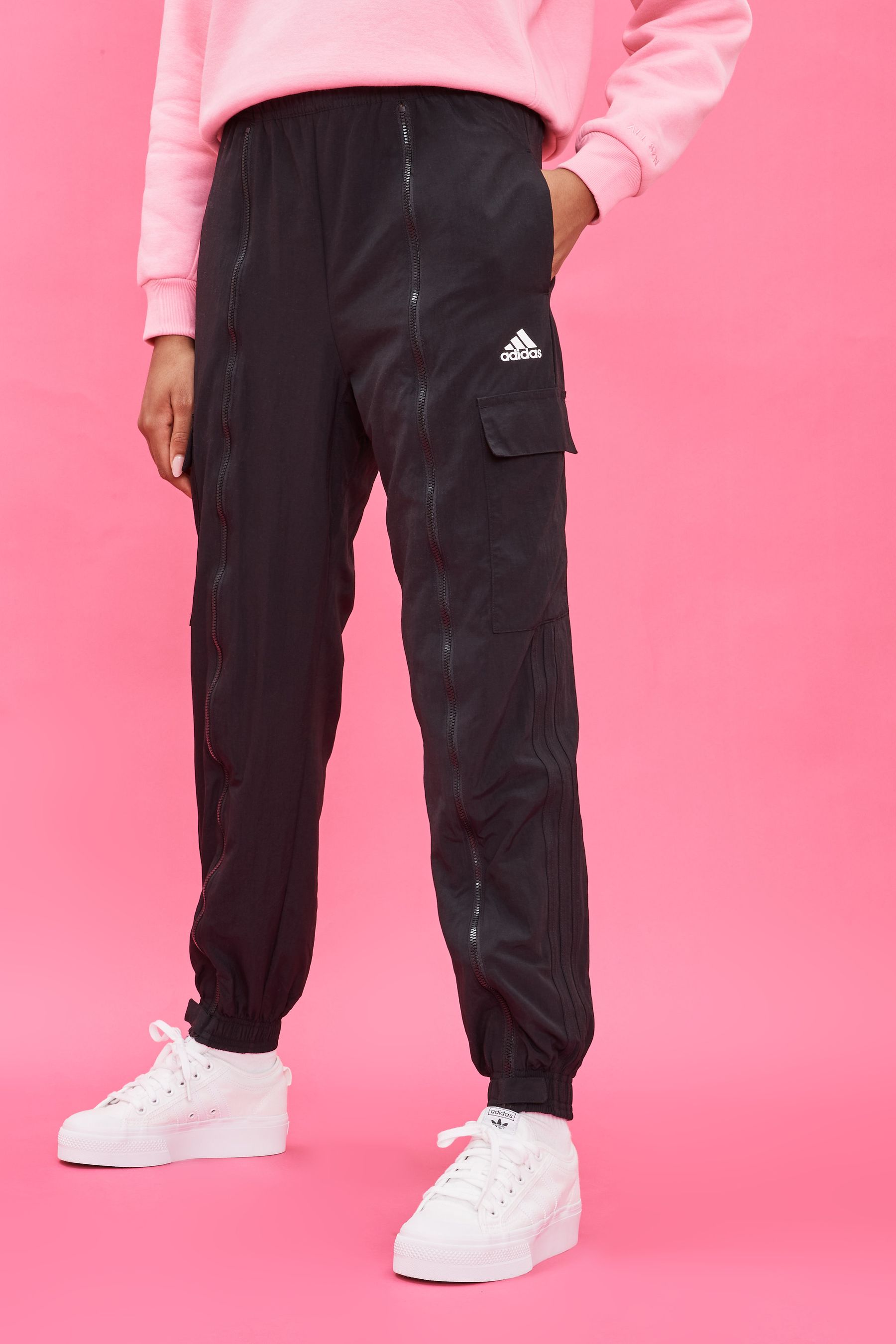 Buy adidas Black Dance Versatile Knit Joggers from the Next UK online shop