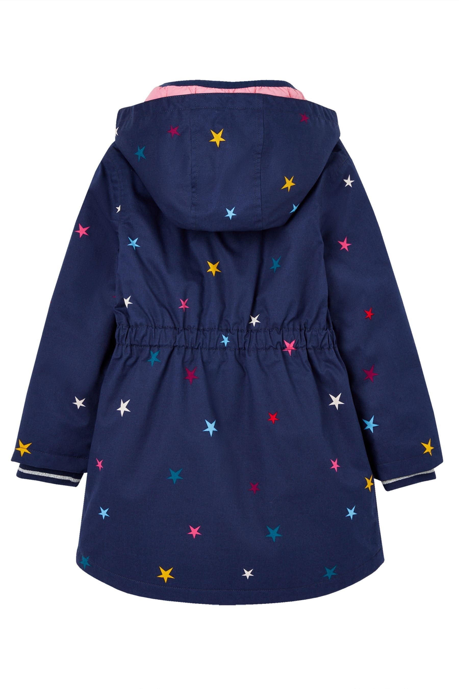 Joules french navy coat store