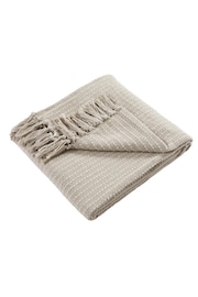 Drift Home Natural Quinn Cotton Throw - Image 3 of 3