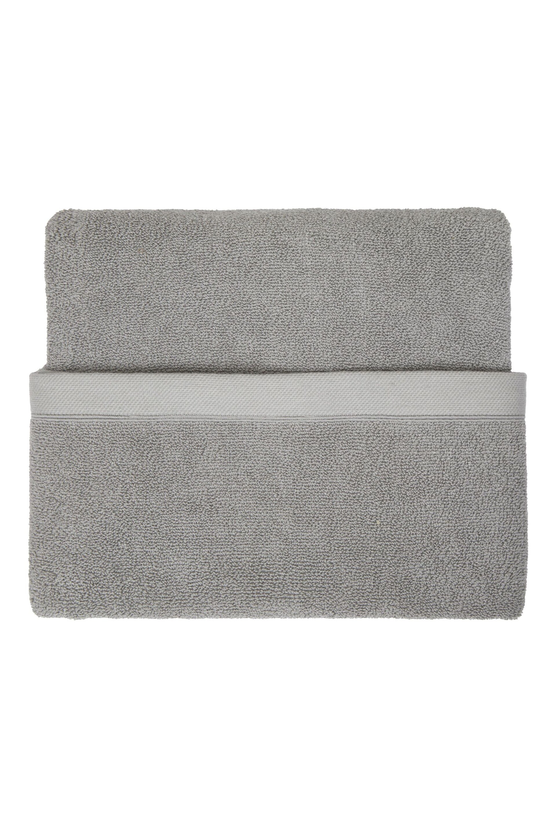 Drift Home Grey Abode Eco Towel - Image 1 of 6