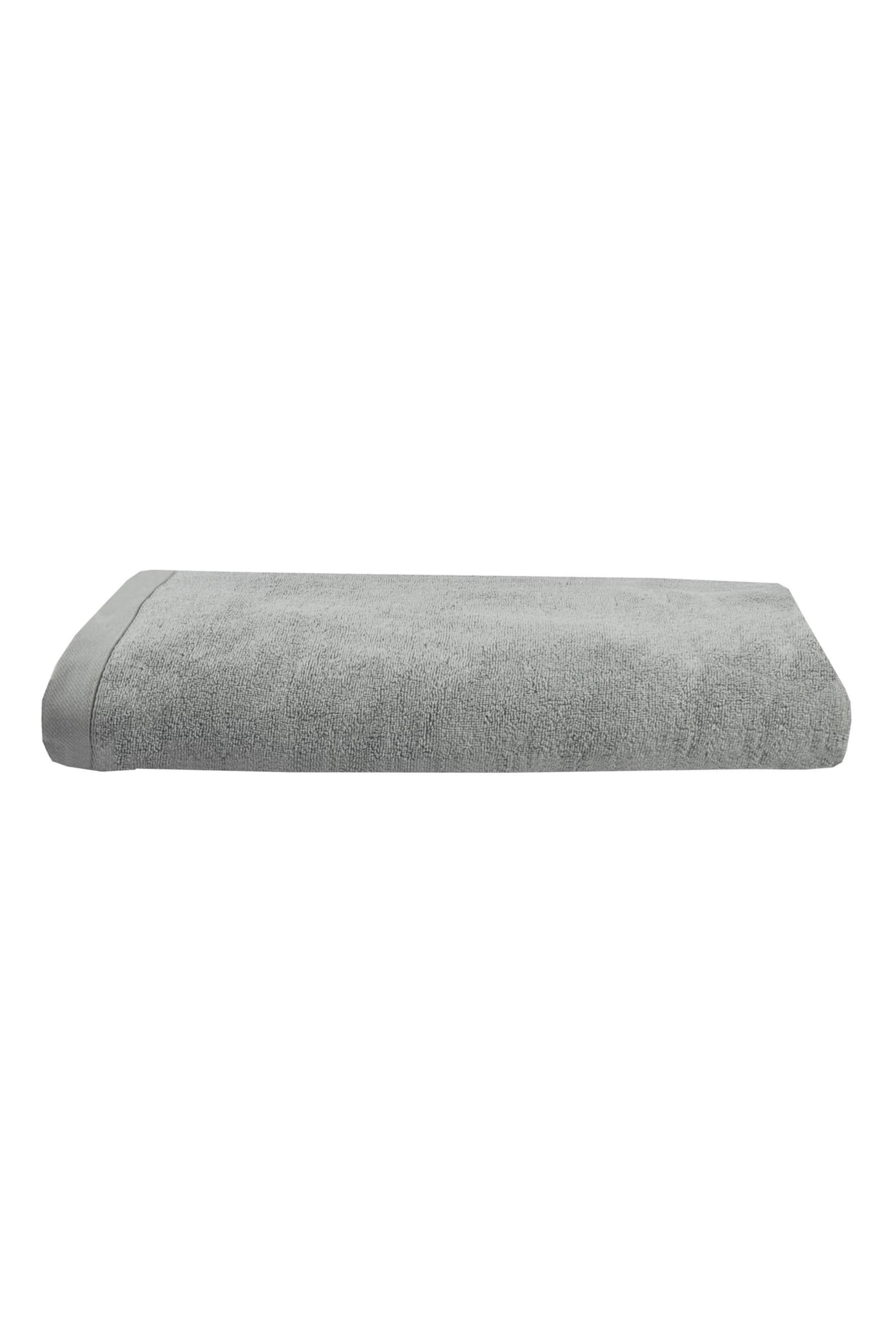 Drift Home Grey Abode Eco Towel - Image 3 of 6