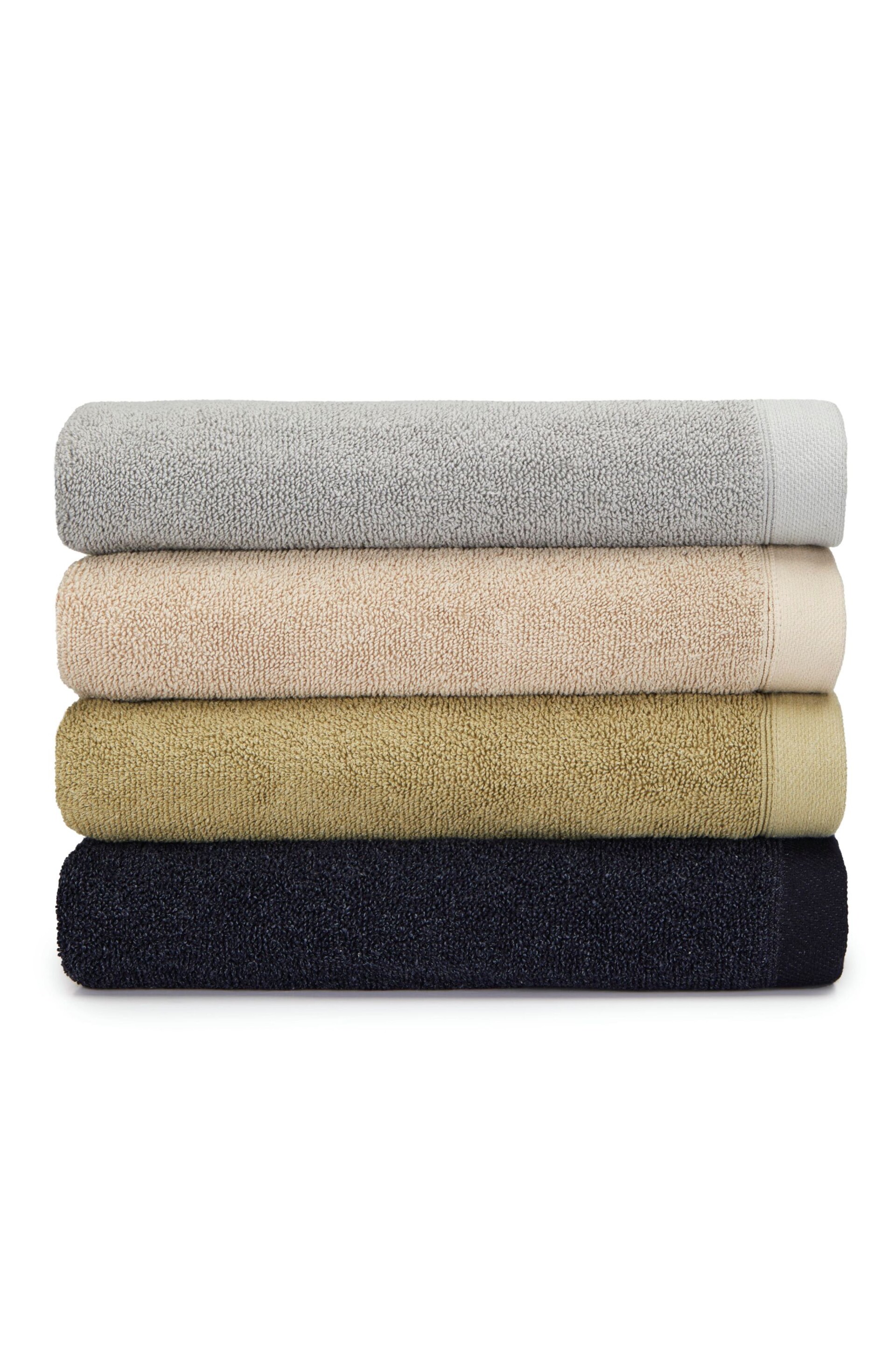 Drift Home Grey Abode Eco Towel - Image 4 of 6