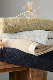 Drift Home Grey Abode Eco Towel - Image 5 of 6