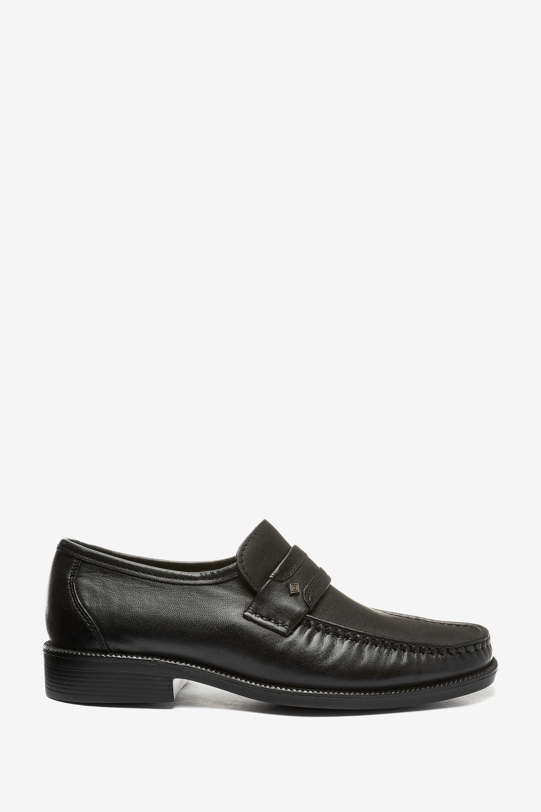 Buy Pavers Black Pavers Gents Black Moccasin Smart Shoes from the Next UK online shop