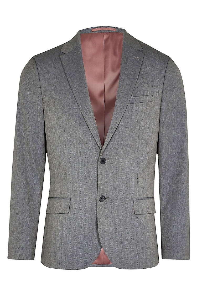 River Island Grey Skinny Fit Jacket - Image 5 of 5