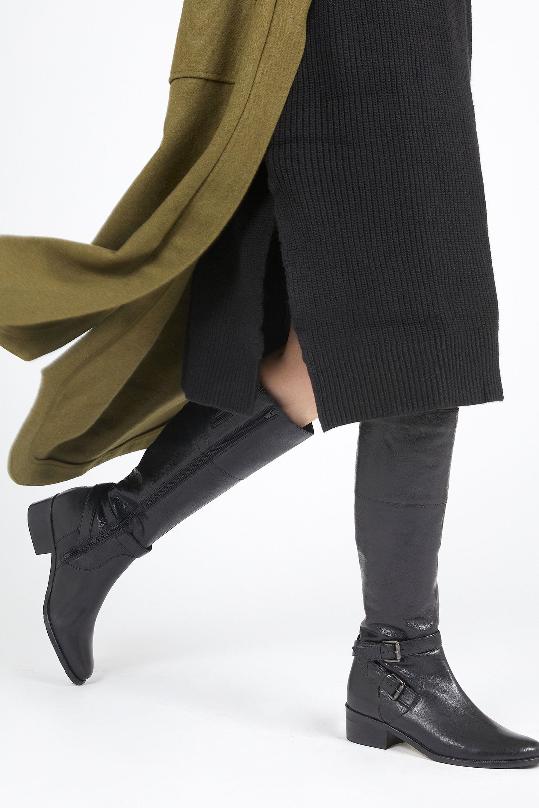 Buy Jones Bootmaker Small Calf Pheobe Knee High Black Boots Next Ukraine