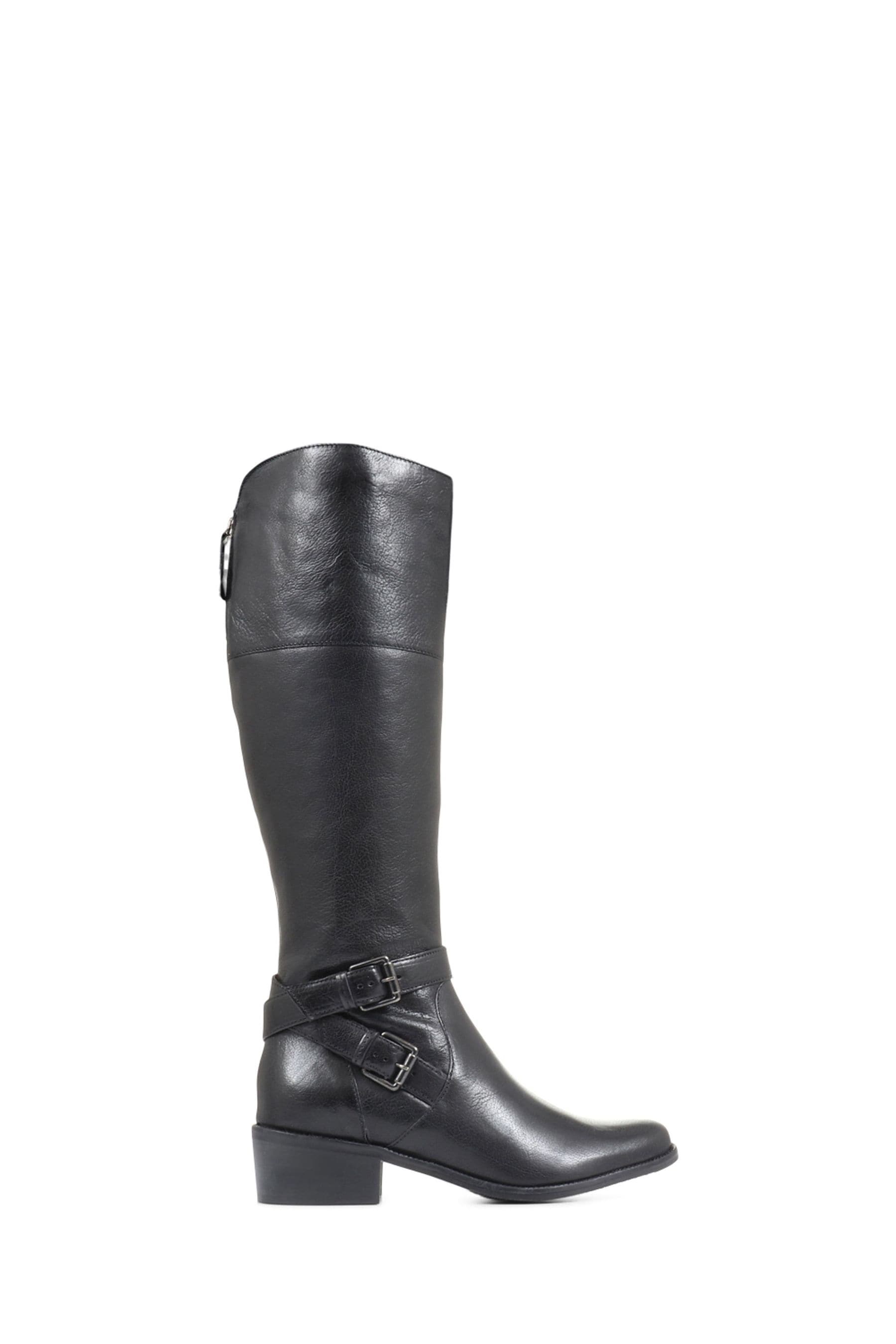Buy Jones Bootmaker Ladies Long Smart Black Boots from Next Luxembourg